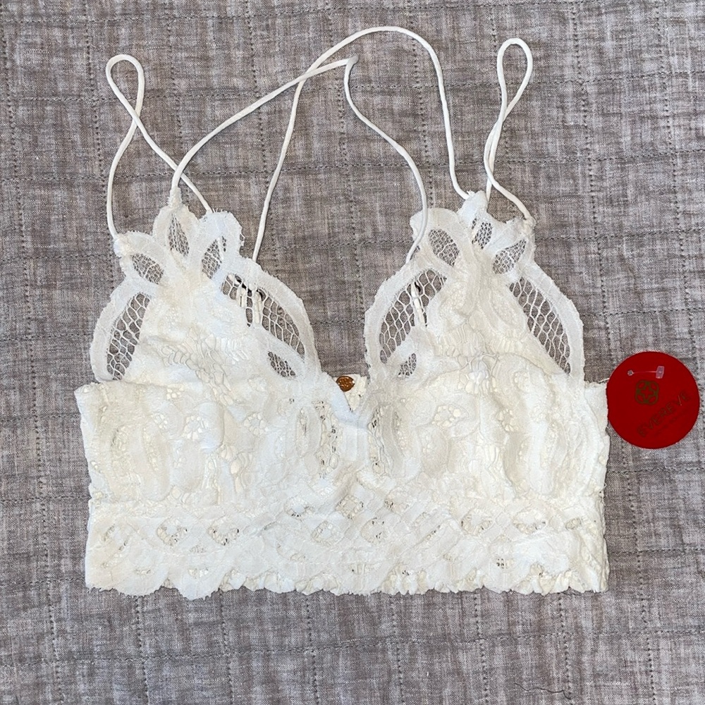 Free People Adella Longline Bralette